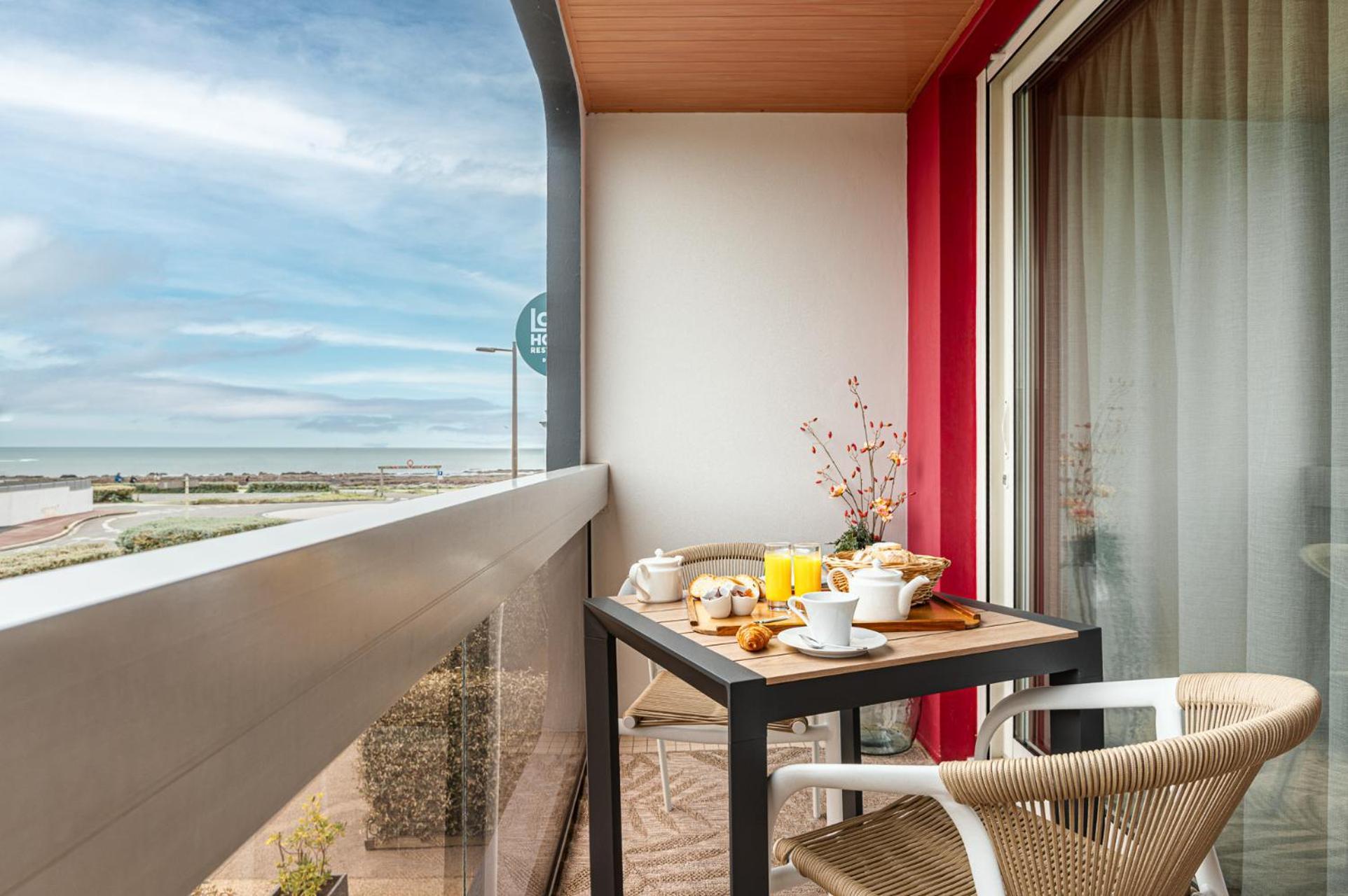 Logis Hotellerie Les Brisants , Restaurant J M Perochon Brétignolles-sur-Mer Zewnętrze zdjęcie