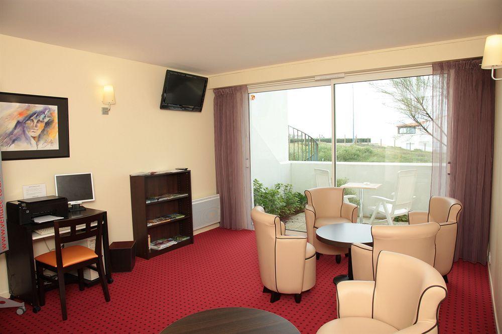 Logis Hotellerie Les Brisants , Restaurant J M Perochon Brétignolles-sur-Mer Zewnętrze zdjęcie