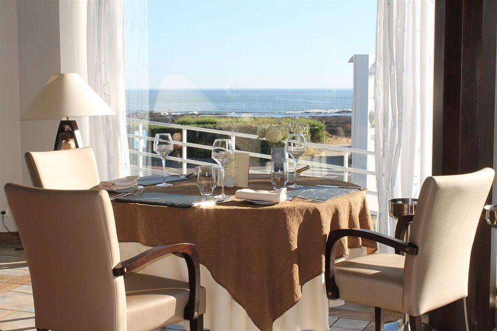 Logis Hotellerie Les Brisants , Restaurant J M Perochon Brétignolles-sur-Mer Zewnętrze zdjęcie
