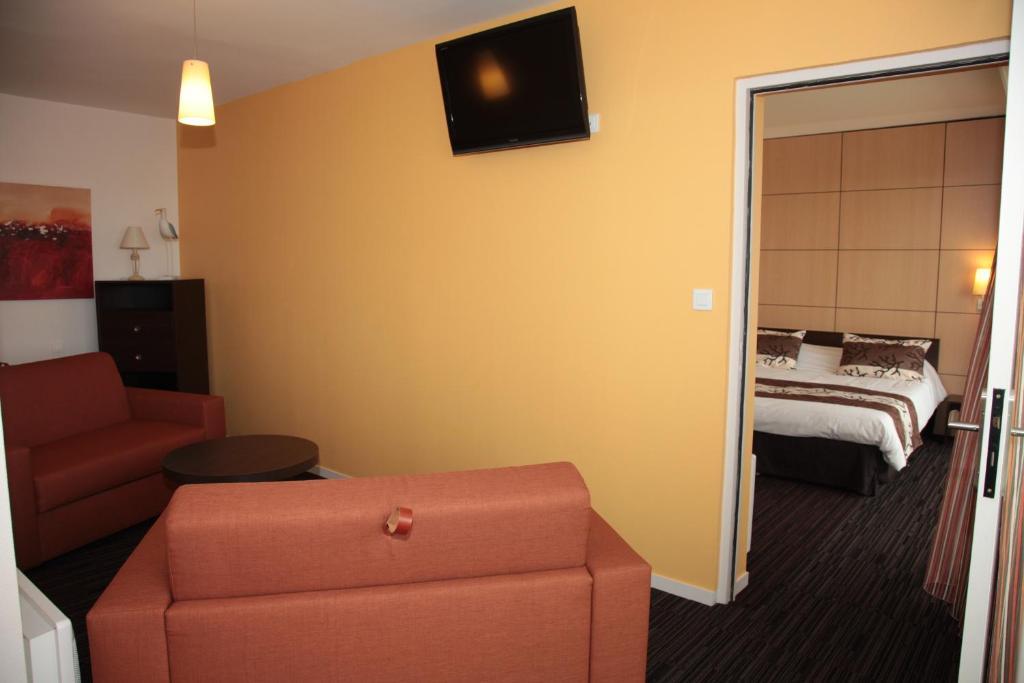 Logis Hotellerie Les Brisants , Restaurant J M Perochon Brétignolles-sur-Mer Pokój zdjęcie